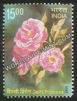2007 Fragrance of Roses - Delhi Princess Used Stamp