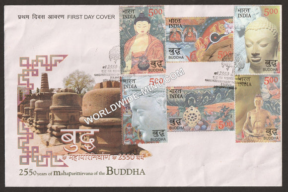 2007 Buddha-6V FDC