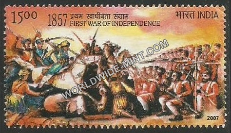 2007 First War of Independence 1857-Battle at Kanpur Used Stamp
