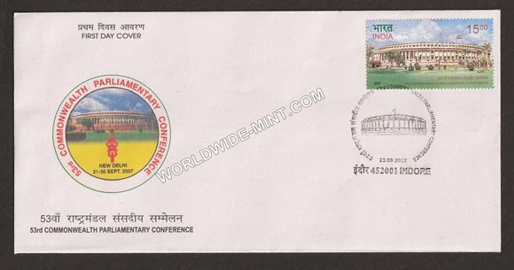 2007 53rd Commonwealth Parliamentary Conference FDC