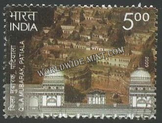 2009 Heritage Monuments Preservation by INTACH - Qila Mubarak Patiala Used Stamp