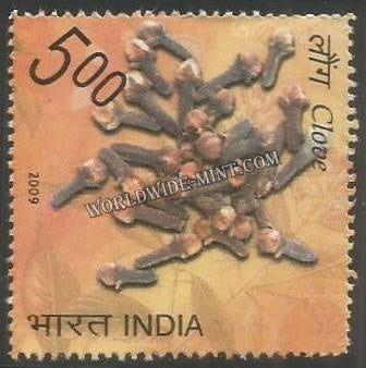 2009 Spices of India - Clove Used Stamp