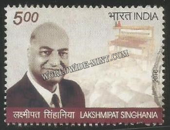 2010 Lakshmipat Singhania Used Stamp