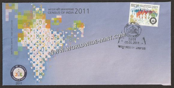 2011 INDIA Census of India FDC