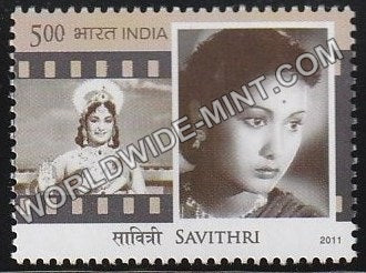 2011 Legendary Heroines of Indian Cinema-Savitri MNH