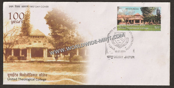 2011 INDIA The United Theological College FDC