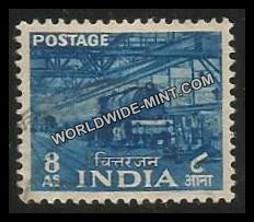 INDIA Chittaranjan Loco. Works 2nd Series(8a) Definitive Used Stamp