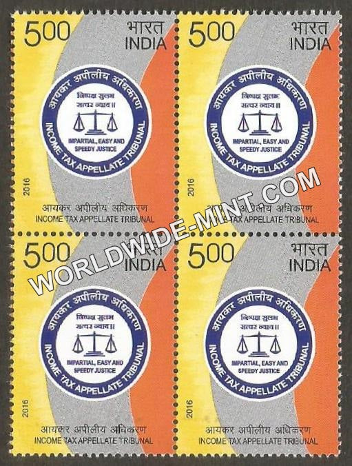 2016 Income Tax Appellate Tribunal Block of 4 MNH
