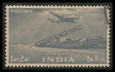 INDIA Cape Comorin (South) 2nd Series(1r 2a) Definitive Used Stamp