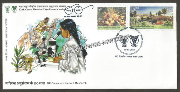 2018 INDIA ICAR Coconut Research - 2v FDC