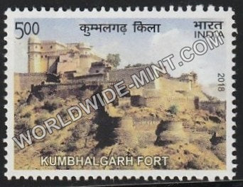 2018 Hill Forts of Rajasthan-Kumbhalgarh MNH