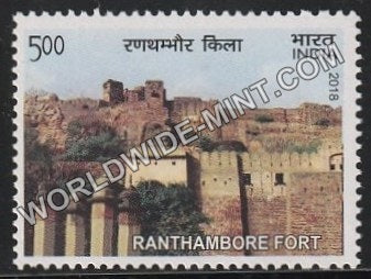 2018 Hill Forts of Rajasthan-Ranthambore MNH