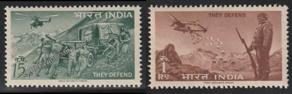 1963 Defense Campaign-Set of 2 MNH