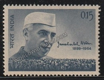 1964 Jawaharlal Nehru-Mourining Issue MNH