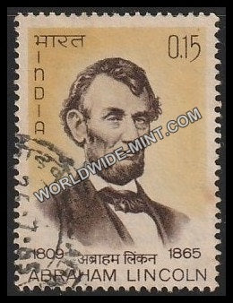 1965 Abraham Lincoln Used Stamp
