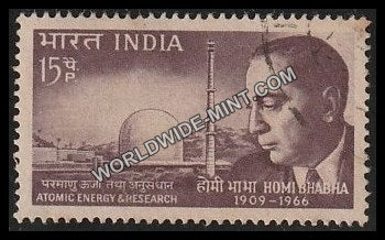1966 Homi Bhabha Used Stamp