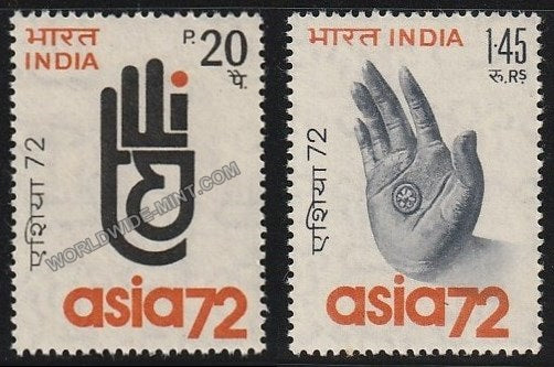1972 Asia 72-3rd Asian International Trade Fair-Set of 2 MNH