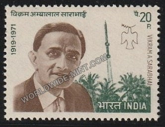 1972 Vikram A. Sarabhai MNH