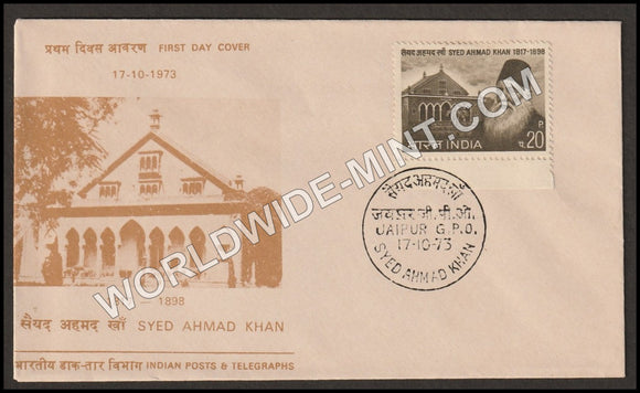 1973 Syed Ahmad Khan FDC