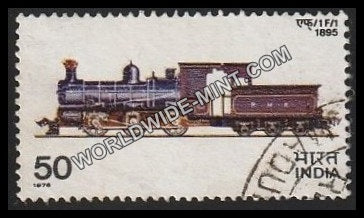 1976 Indian Locomotives-F 1 Steam 1895 Used Stamp