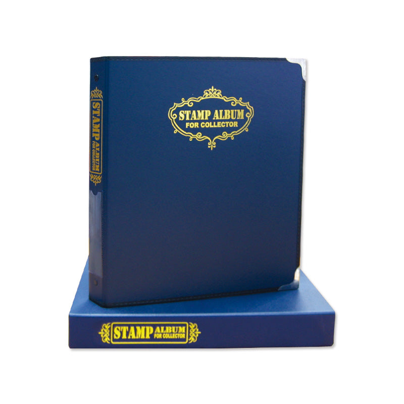 7013A Stamp Album with case - Blue Colour - Imported Taiwan Made