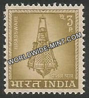 INDIA Brassware 4th Series(3p) Definitive MNH