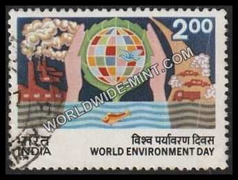 1977 World Environment Day Used Stamp