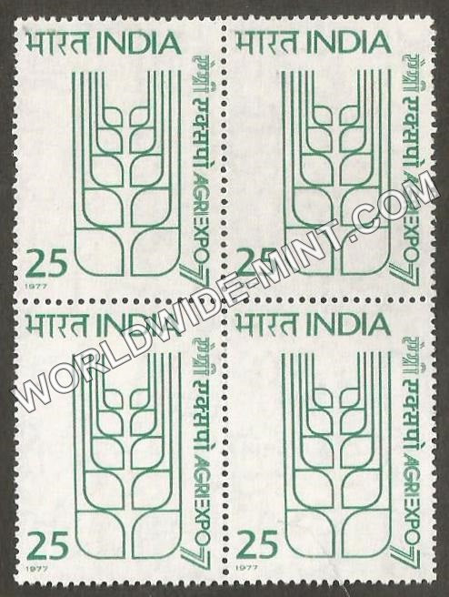 1977 AGRIEXPO - 77 Block of 4 MNH