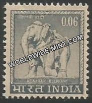INDIA Konark Elephant 4th Series(6p) Definitive MNH