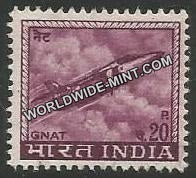 INDIA Gnat Fighter 4th Series(20p) Definitive MNH