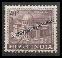 INDIA Calcutta GPO Building 4th Series(40p) Definitive Used Stamp