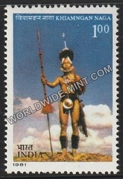 1981 Tribes of India-Toda MNH