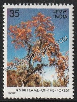 1981 Flowering Trees-Flame of the Forest MNH