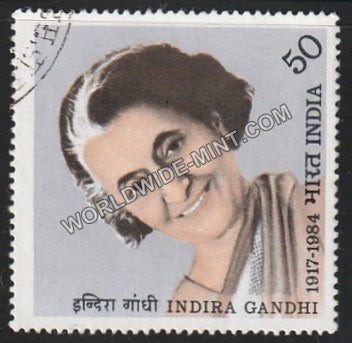 1984 Indira Gandhi Used Stamp