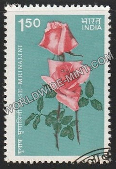 1984 Indian Roses-Mrinalini Used Stamp