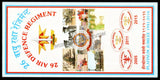 2016 INDIA 26 AIR DEFENCE REGIMENT PLATINUM JUBILEE APS COVER (01.10.2016)