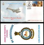 2011 INDIA 31 SQUADRON AIR FORCE STANDARDS PRESENTATION APS COVER (08.01.2011)
