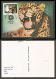 1976 Indian Wild Life - Leopard Maxim card #MC100