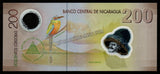 Nicaragua 200 Cordoba's 2007 Polymer UNC Bank Note #CN1070