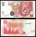 South Africa 50 Rand 2005 UNC Bank Note #CN1079