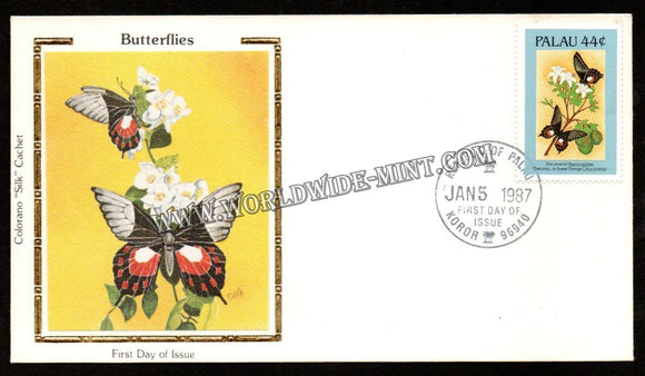 1987 Palau Butterflies FDC #FA107