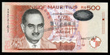 Mauritius 500 Rupees 2007 UNC Bank Note #CN1081