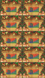 2016 Merry Christmas & A Happy New Year set of 10 Post card with place cancellation of Church Places #MC108