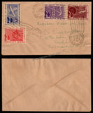 1950 INDIA Republic of India Inauguration - 4v First Day Cancelled Cover, Kilasavai Patti, Trichinopoly