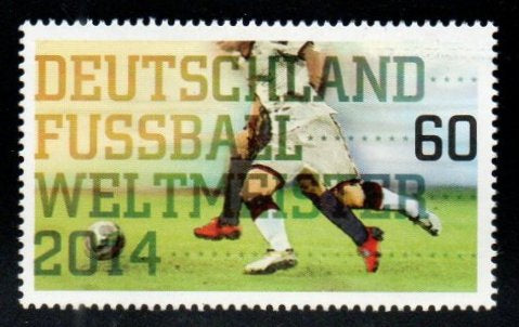 2014 Germany Football 1v MNH #FT-113