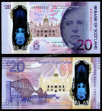 Scotland 20 Pounds Bank of Scotland 2019 Polymer UNC Bank Note #CN1140