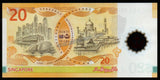 Brunei 20 Ringgit 2007 - 40 Years of Currency Interchangeability - Commemorative issue - Polymer UNC Bank Note #CN1141