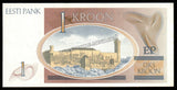 Estonia 1 Kroon - 1992 P# 69a UNC Bank Note N#202948 #CN1147