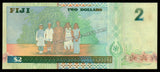 Fiji 2 Dollars - Elizabeth II 1996 P# 96b UNC Bank Note N#206637 #CN1150
