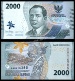 Indonesia 2000 Rupiah - 2022 P# 163a UNC Bank Note N#338503 #CN1156